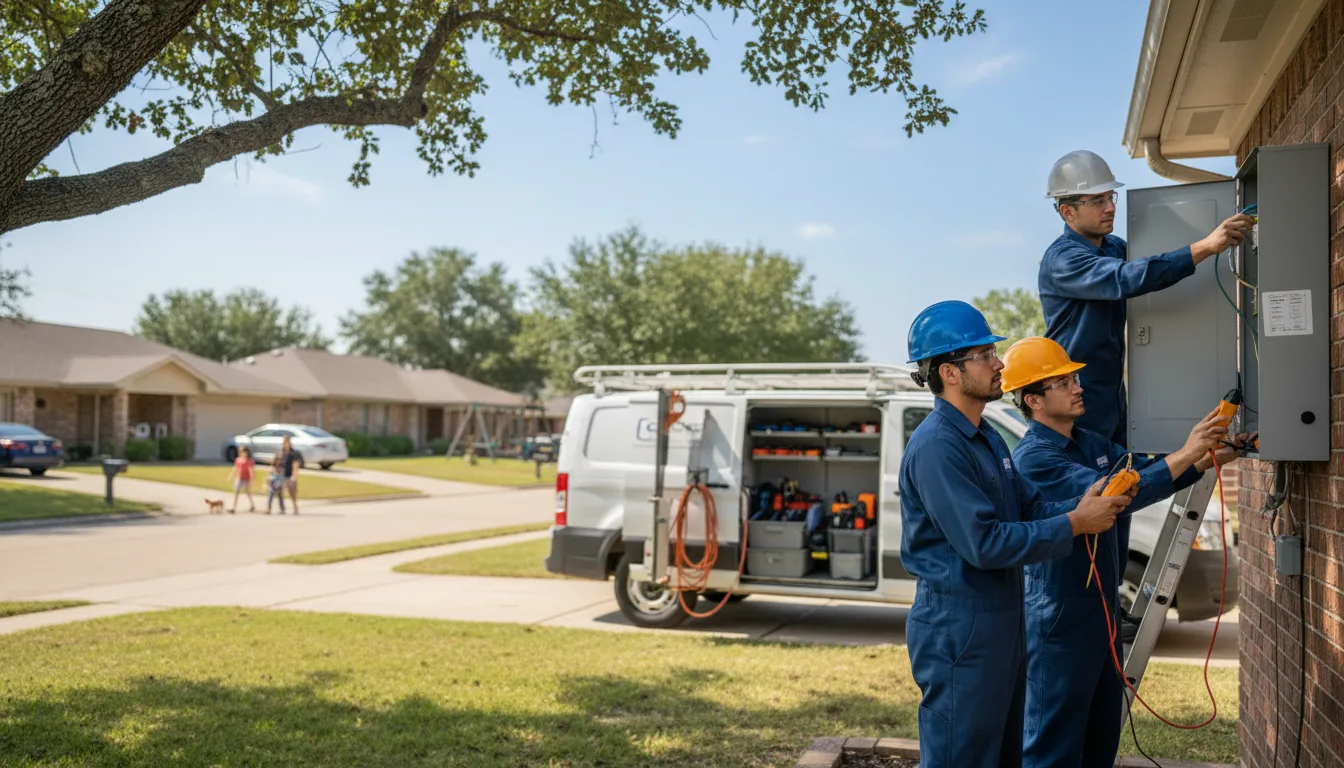 Certified electrician providing emergency electrical services in Hiram, GA